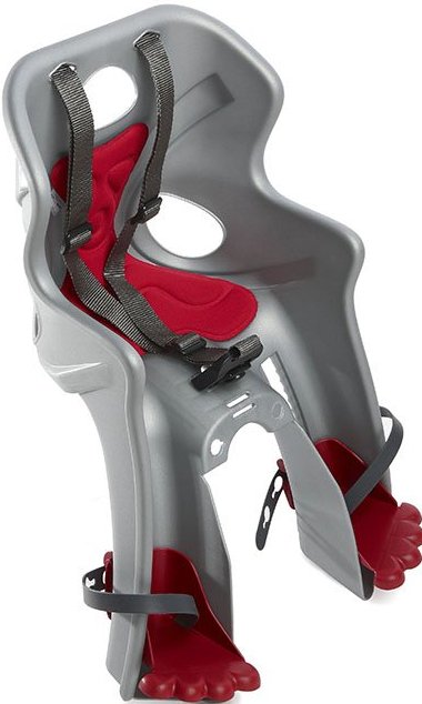 Çocuk Taşıyıcı Bisiklet Koltuğu Ön Bağlantılı Bellelli Rabbit B-Fix Gri