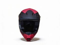 Fullface Kask Yetişkin Asistan Kırmızı Medium