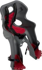 Çocuk Taşıyıcı Bisiklet Koltuğu Ön Bağlantılı Bellelli Rabbit B-Fix Koyu Gri