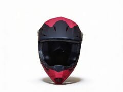 Fullface Kask Yetişkin Asistan Kırmızı Large