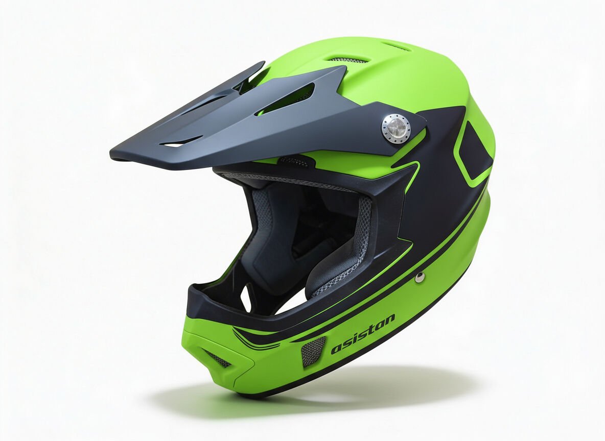Fullface Kask Yetişkin Asistan Yeşil XS
