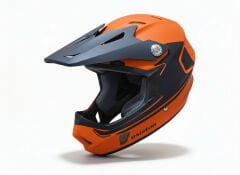 Fullface Kask Yetişkin Asistan Turuncu XS