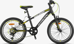 Kron XC75 20 Jant Erkek Çocuk Bisikleti Mat Siyah-Neon Turuncu