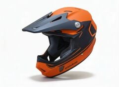 Fullface Kask Yetişkin Asistan Turuncu Small