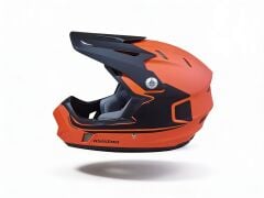 Fullface Kask Yetişkin Asistan Turuncu Medium