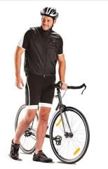 Yelek Reflektörlü Su Geçirmez Siyah Crane