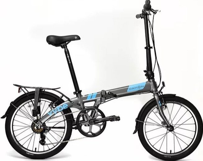 Dahon Vybe D7 Katlanır Bisiklet Gri
