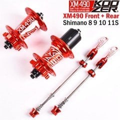 Göbek Ön-Arka Set Kırmızı Koozer