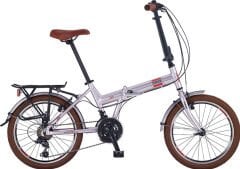 Salcano SLCN120 V Fren 20 Jant Katlanır Bisiklet Siyah-Turuncu