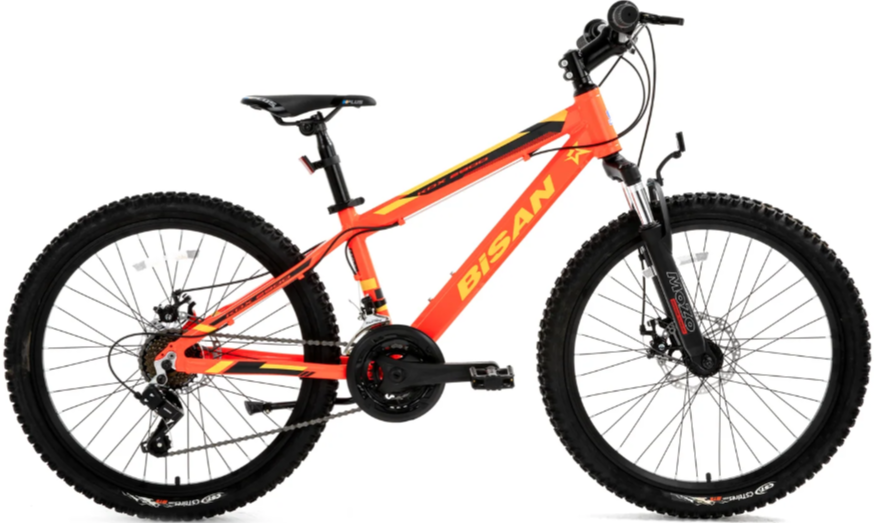 Bisan Kdx2900 Disc 24 Jant Dağ Bisikleti Turuncu