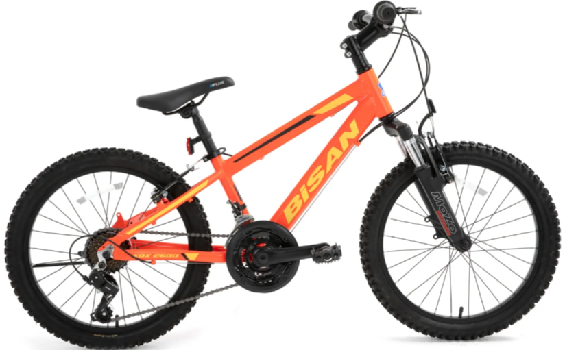 Bisan Kdx 2600 20 Jant Çocuk Bisikleti Neon Turuncu