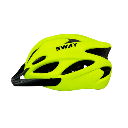 Bisiklet Kaskı Neon Yeşil Sway N7 Yetişkin