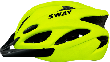 Bisiklet Kaskı Neon Yeşil Sway N7 Yetişkin