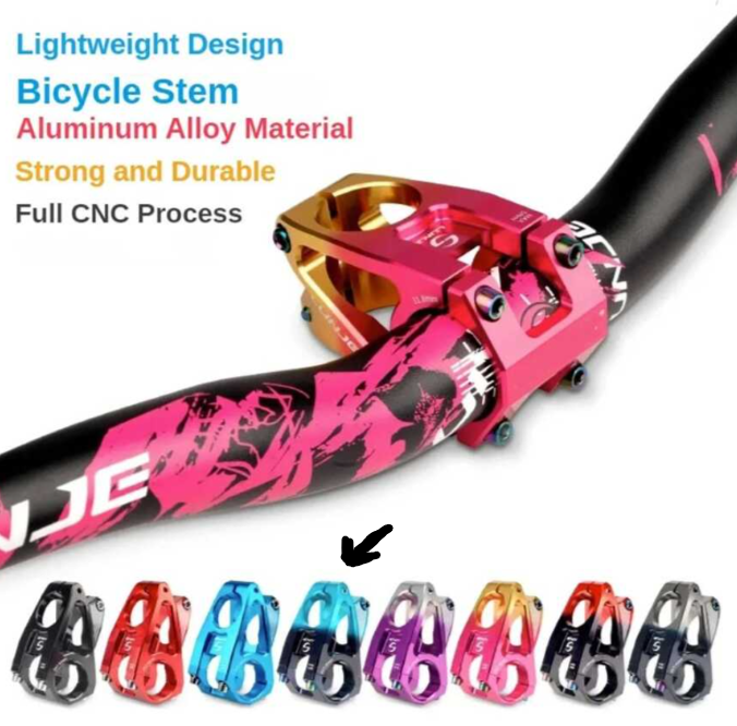 Gidon Boğazı 31,8 Alüminyum Siyah-Mavi Wake