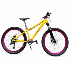 Corelli Jump Up 24 Jant Dirt Jump Bisiklet Sarı-Mor-Siyah