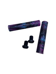 Elcik Uzun BMX Mor-Siyah-Turkuaz