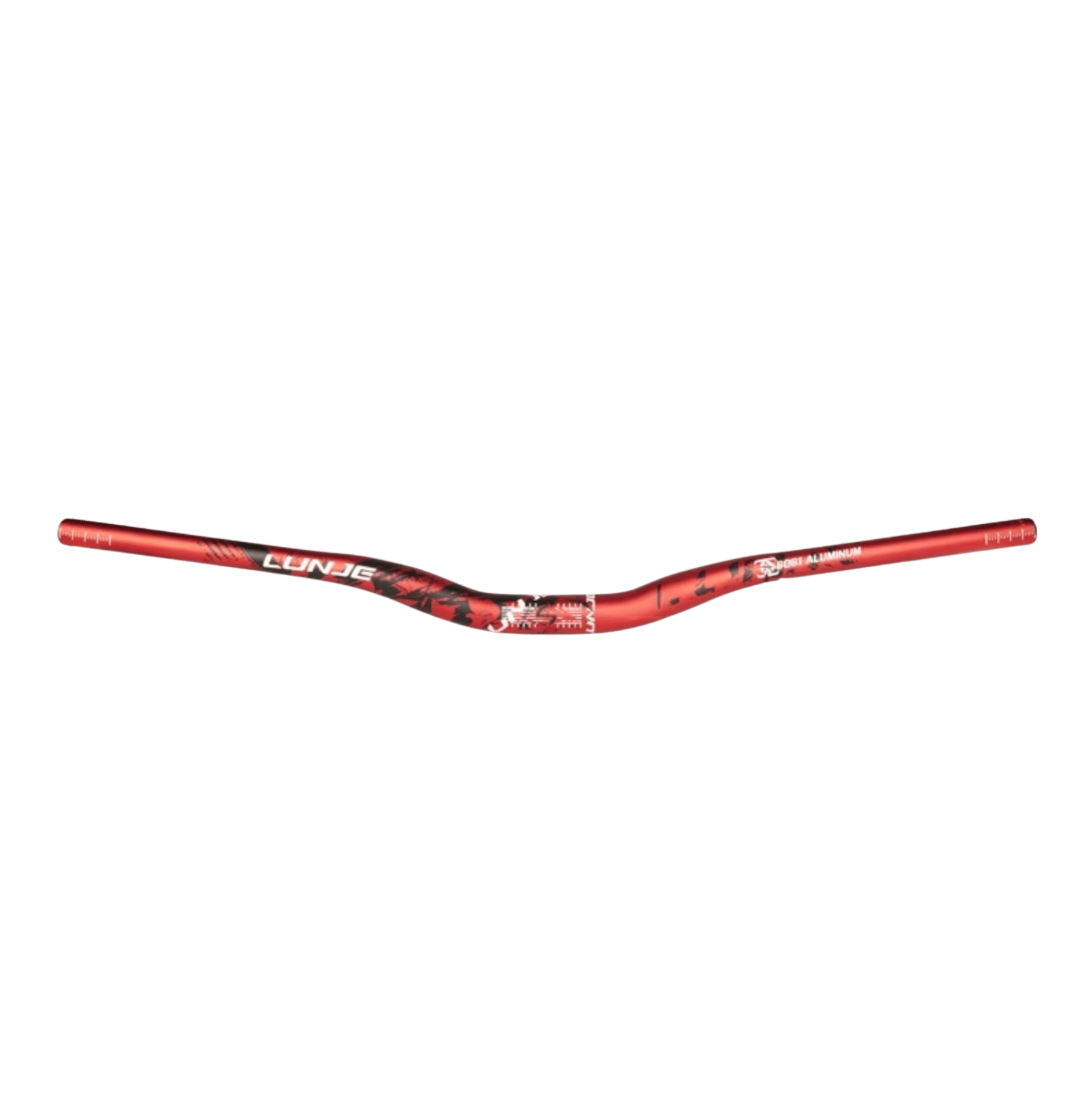 Gidon Aluminyum 31.8mm Kırmızı-Siyah Lunje