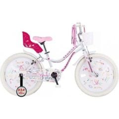 Salcano Muki 12 Jant Kız Çocuk Bisikleti Pembe-Beyaz