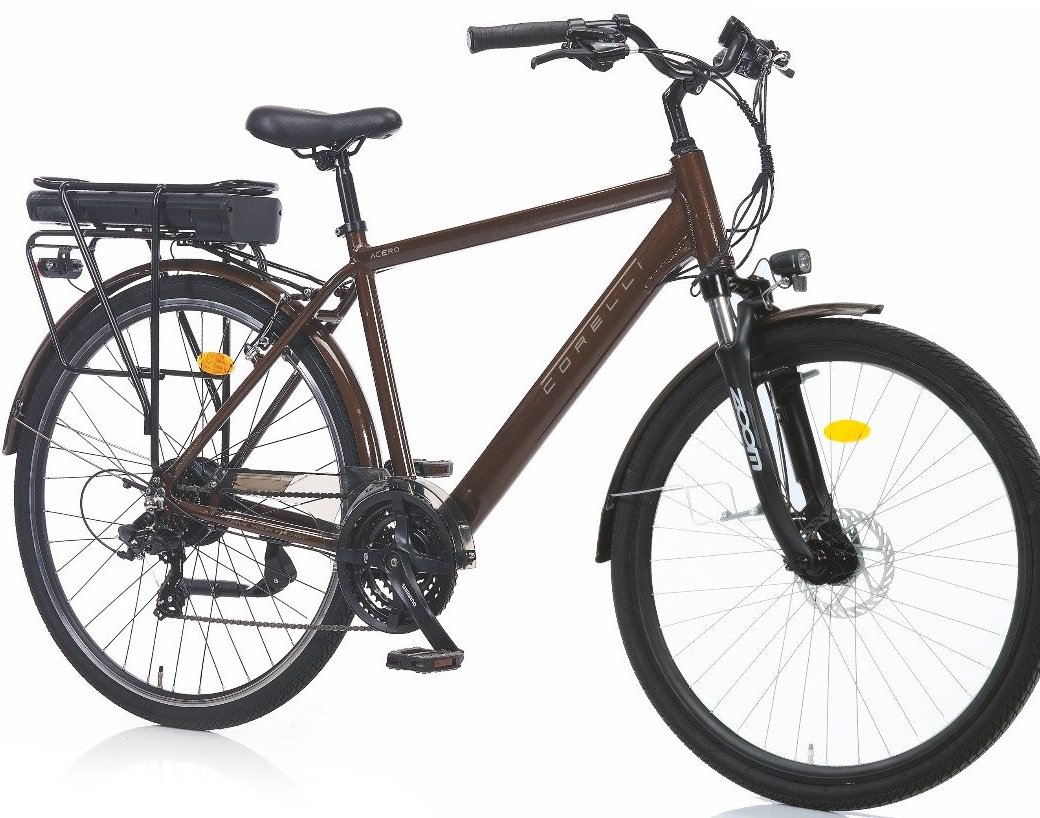 Corelli Acero 28 Jant Elektrikli Bisiklet Metalik Gri