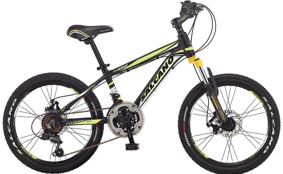 Salcano NG650 20 Md Disk Fren 20 Jant Erkek Çocuk Bisikleti Siyah-Sarı