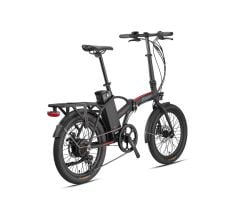 Loop Pacific 20 Jant Elektrikli Katlanır Bisiklet Nardo Gri-Siyah