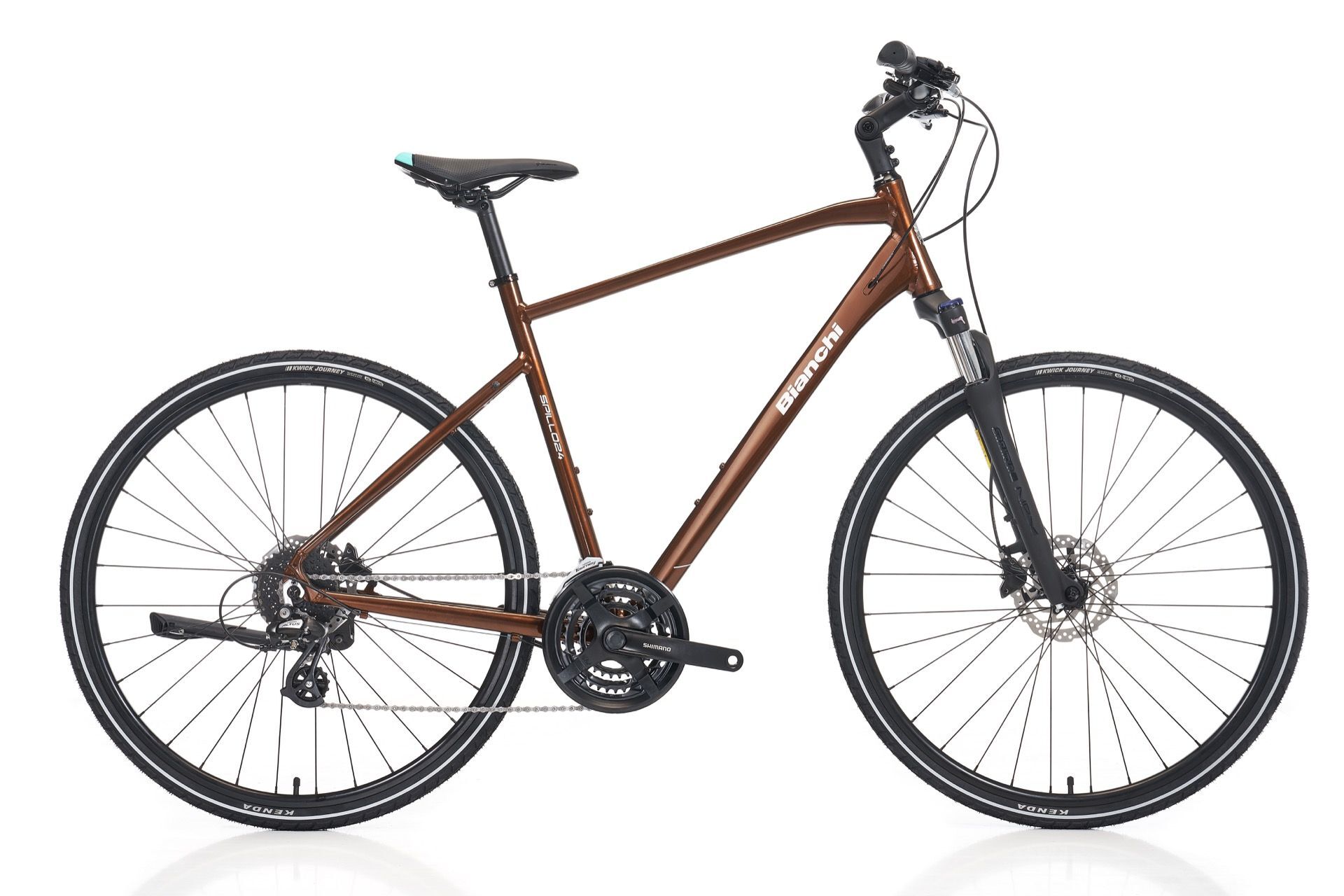 Bianchi Newtourer24 Altus 28 Jant Şehir Bisikleti Kahverengi-Beyaz 51cm