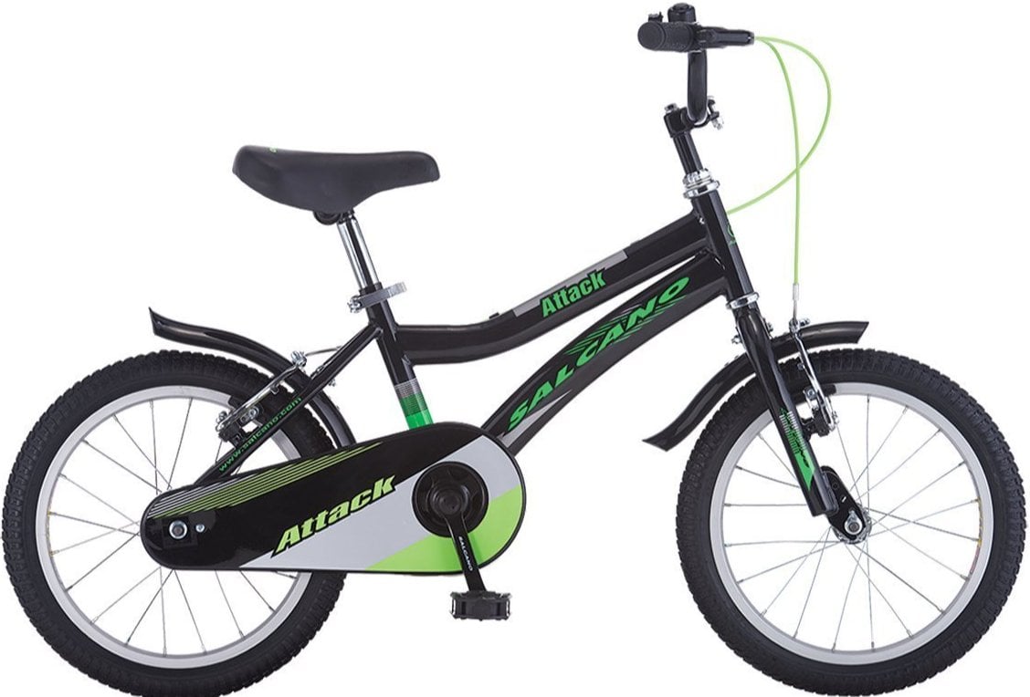 Salcano Attack 20 Jant Erkek Çocuk Bisikleti Beyaz-Turuncu