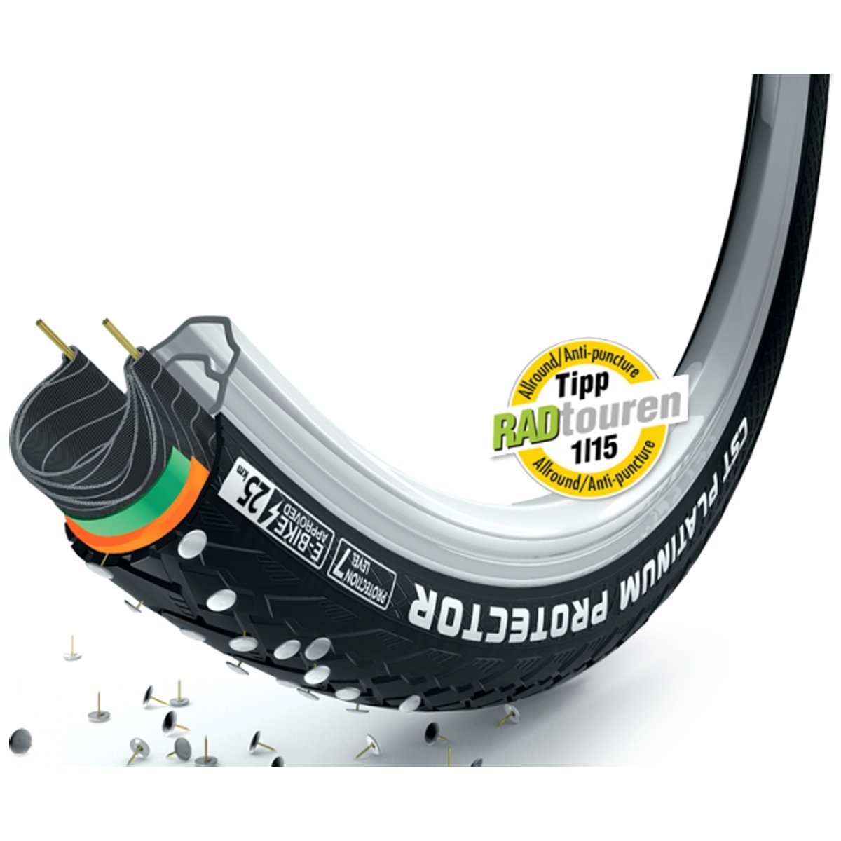 Dış Lastik 26X1.75 PLATINUM PROTECTOR Zırhlı CST