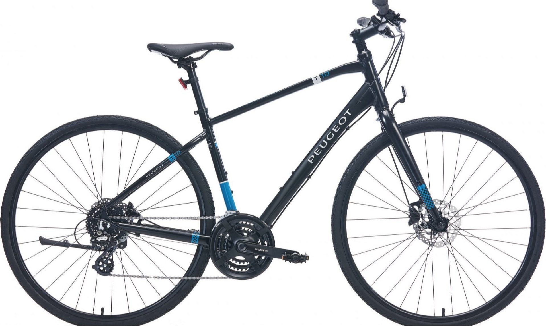 Peugeot T10 Trekking Bisiklet Siyah-Kırmızı 53 cm