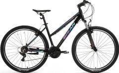 Bisan Athena 26 Jant HD Dağ Bisikleti Siyah-Mor/Mavi 43 cm