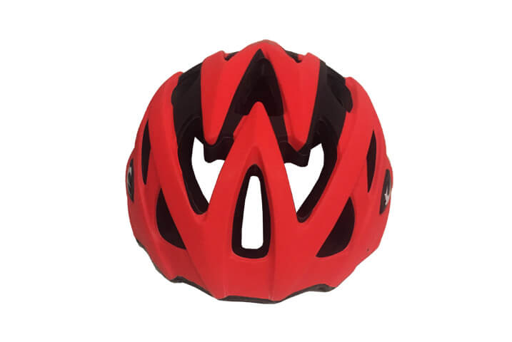 RAPTOR Kask Arka Led Lambalı Fileli  Kırmızı/Siyah - L Beden