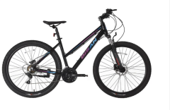 Bisan Athena 27.5 Jant HD Dağ Bisikleti Siyah-Mor/Mavi 48 cm