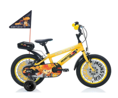 Carraro Monster 20 Jant Erkek Çocuk Bisikleti Sarı-Siyah