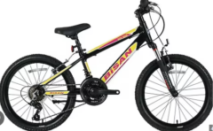 Bisan Kdx2600 20 Jant Çocuk Bisikleti Siyah Sarı Pembe