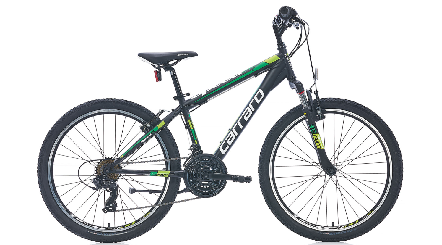 Carraro Speed 240 21 Vites 24 Jant Dağ Bisikleti Siyah-Yeşil