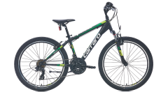 Carraro Speed 240 21 Vites 24 Jant Dağ Bisikleti Siyah-Yeşil