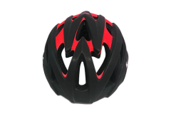 RAPTOR Kask  Arka Led Lambalı Fileli  Siyah/Kırmızı - Large