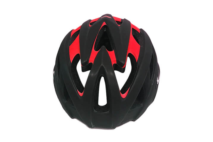 RAPTOR Kask  Arka Led Lambalı Fileli  Siyah/Kırmızı - XL