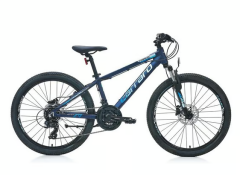 Carraro Force 720 Hidrolik Fren 21 Vites 27.5 Jant Dağ Bisikleti Mat Koyu Mavi-Açık Mavi / Gümüş 38 cm