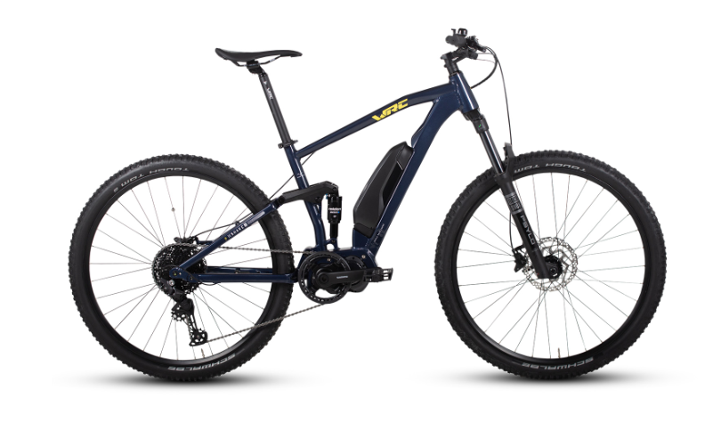 Wrc Shake E6100 29 Jant Elektrikli Dağ Bisiklet 11 Vites Mavi-Sarı-Beyaz 44cm