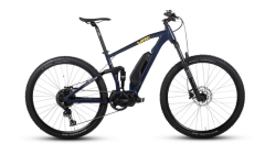 Wrc Shake E6100 29 Jant Elektrikli Dağ Bisiklet 11 Vites Mavi-Sarı-Beyaz 44cm