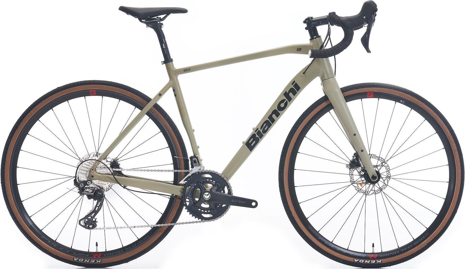 Bianchi Gr0013 Gravel Bisiklet Çimento-Siyah 50 cm