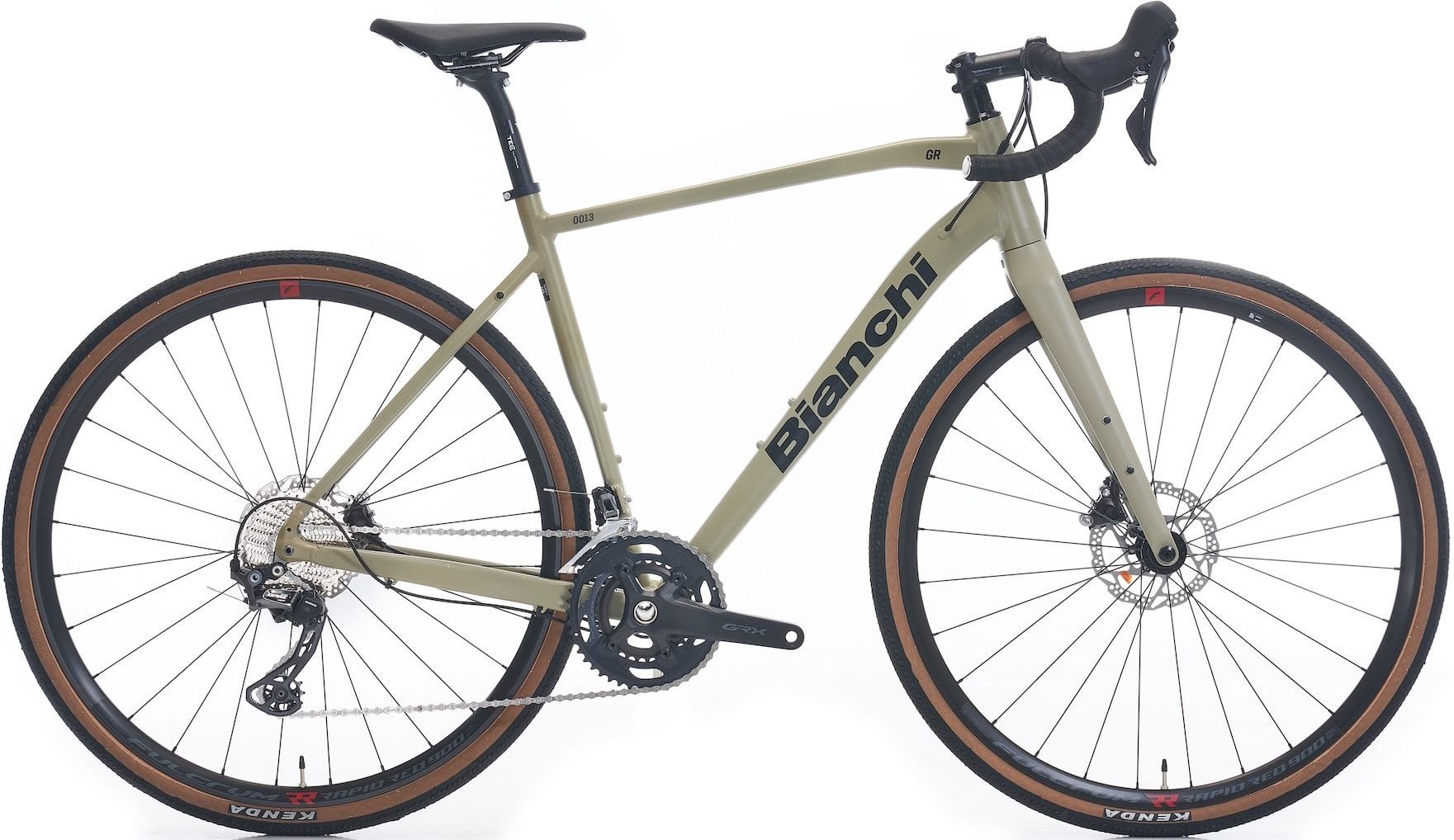 Bianchi Gr0013 Gravel Bisiklet Çimento-Siyah 50 cm
