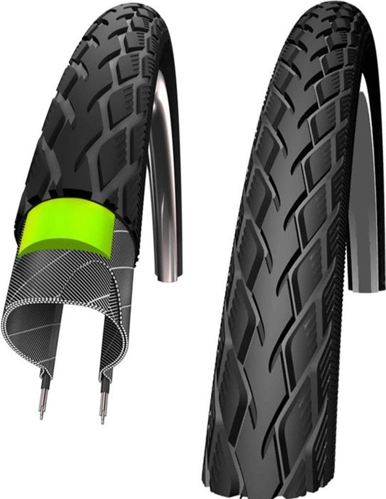 Dış Lastik 700x25 Zırhlı Schwalbe Green Marathon