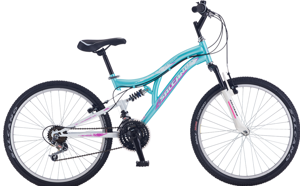Salcano Helen 24 Jant Dağ Bisikleti Turkuaz-Pembe