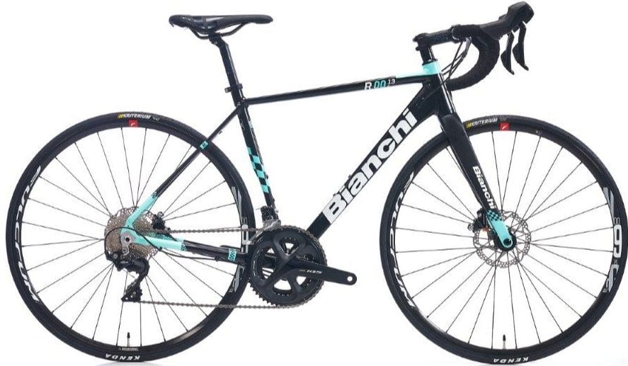 Bianchi R0013-D Disk Fren 24 Vites Yol Bisikleti Celeste-Siyah 50 cm