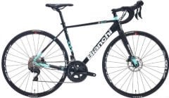 Bianchi R0013-D Disk Fren 24 Vites Yol Bisikleti Celeste-Siyah 50 cm