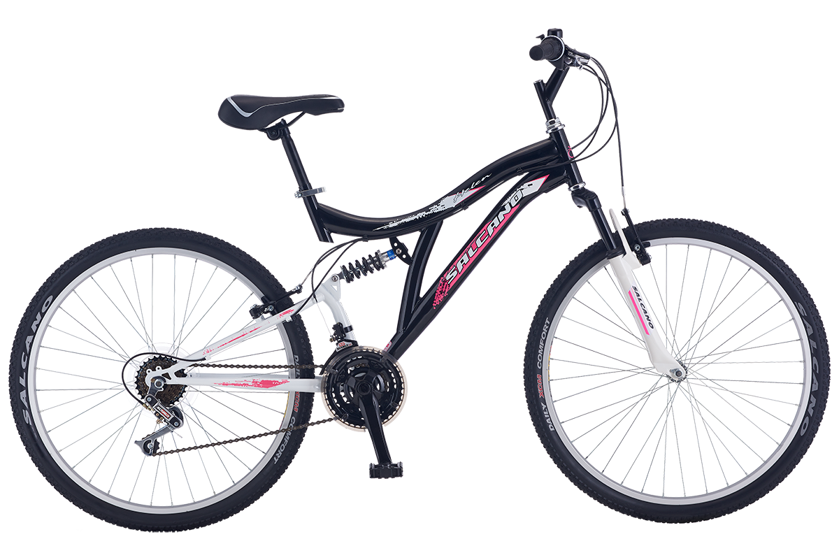 Salcano Helen 24 Jant Dağ Bisikleti Siyah-Pembe