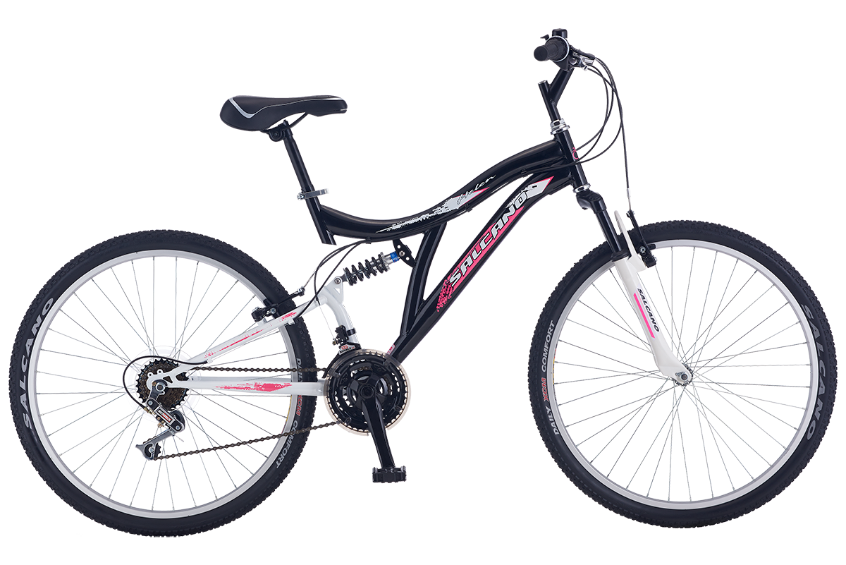 Salcano Helen 24 Jant Dağ Bisikleti Siyah-Pembe