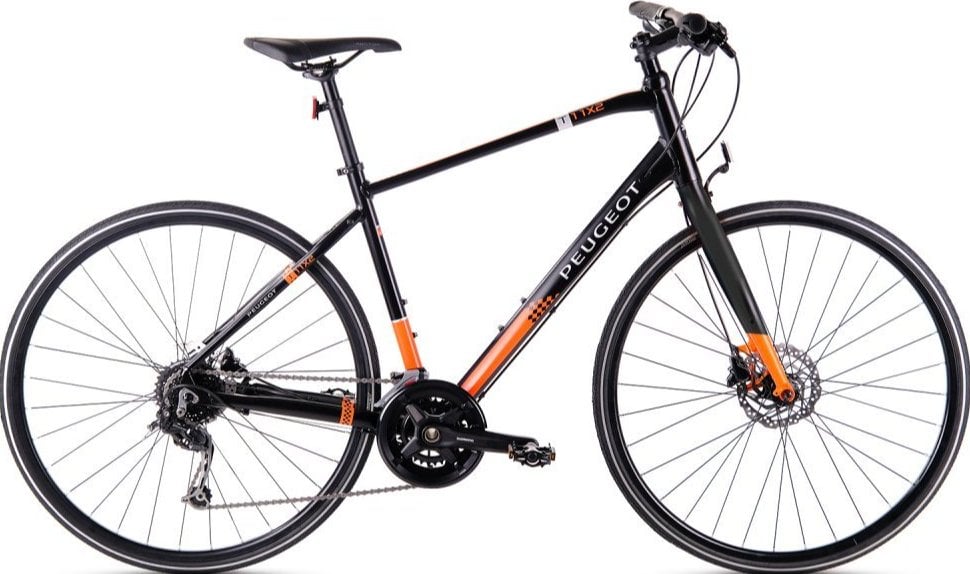 Peugeot T11x2 Trekking Bisiklet Siyah - Yeşil 53 cm